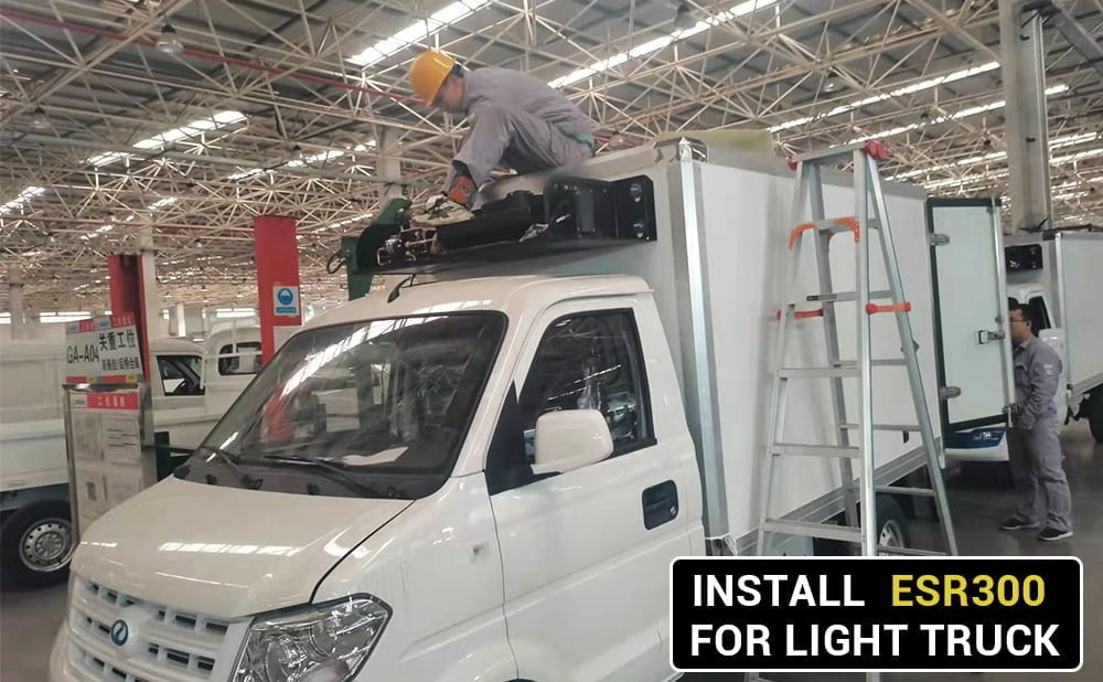 Install-ESR300-For-light-Truck