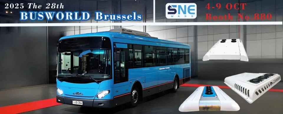 snewang join the 28th BUSWORLD Brussels